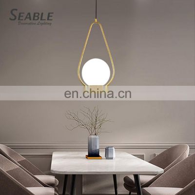 Fashion Design Indoor Living Room Bedroom Decoration LED Hanging Pendant Light