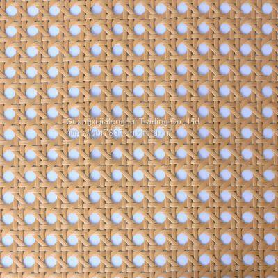 Plastic Eye Da Yellow Glue Plastic Hexagonal Rattan Octagonal Cat's Eye Mat Furniture Rattan Woven Material PE Rattan Mesh DIY Tray photo-3