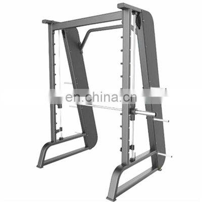 wholesaler price gym fitness equipment ASJ-S822 smith machine power rack cage squat