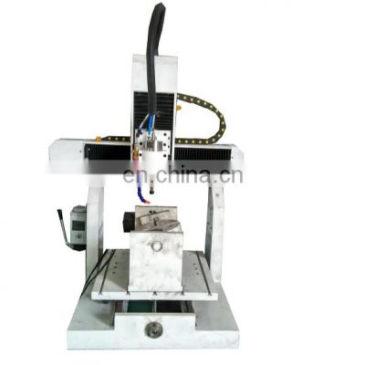 Flexible Manufacturing mini cnc router 5axis milling metal machine