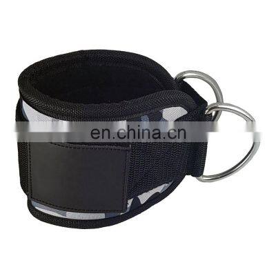 Adjustable Neoprene Padded Weight Workout Support Gym Ankle Cuffs Fitness Ankle Straps For Cable Machine photo-2