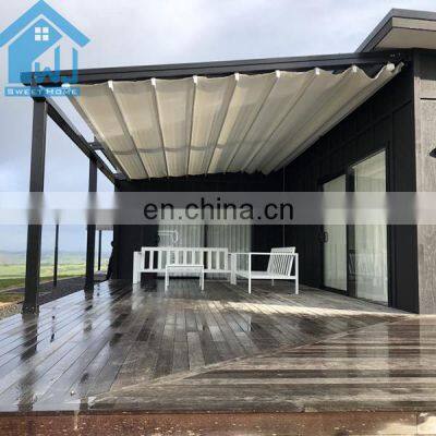 Motorized Waterproof Pergola Roof Patio Canopy Retractable Roof