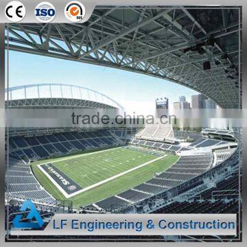 Pre engineering steel structure truss stadium