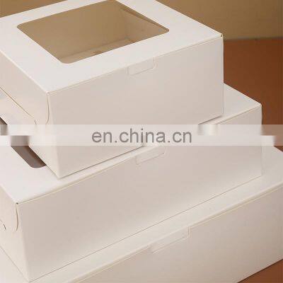 New Arrival Wholesale Price Biodegradable Custom Cardboard Boxes Food Packaging Muffin Cupcake Packaging Paper Box Cake Boxes photo-2