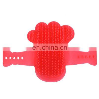 Pet Hair Grooming Glove/brush for Cat/dog /horse Bristles Gloves photo-5