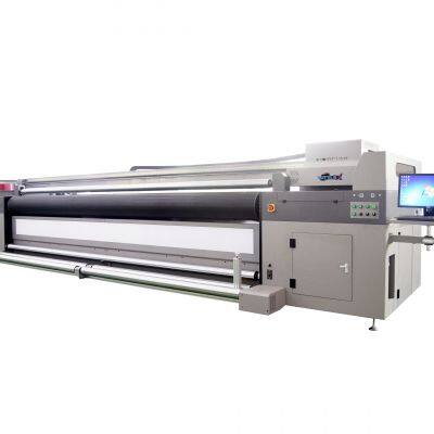 Super Large 5m Hybrid UV Printer With Kyocera KJ4A Heads