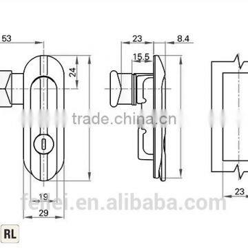 High Reliable Flei Brand Cabinet Locker Lock photo-6