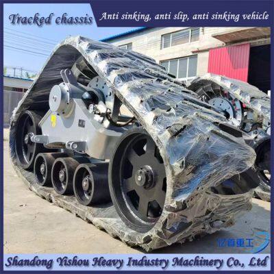 Large Harvester Modified 915 Rubber Track Half Chain Rail photo-3