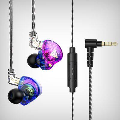 QKZ AK6 PRO headset HiFi fever bass in-ear wired mobile computer cross-border headset audifonos wired  headphones