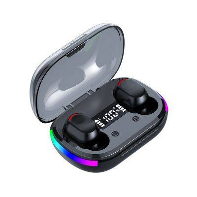 K10 TWS True Wireless Bt 5.3 Earphone Touch Control Stereo Headset Sport Earphones Waterproof Earbuds LED Display E6S E7S