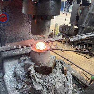 OEM&ODM Factory High Manganese Forged Steel Balls Grinding Media Ball Forged Grinding Ball for Mining