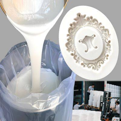 Special RTV2 Silicone Rubber for Plaster Relief Molds - Low Shrinkage and Wear-resistant Liquid Silicone Rubber photo-5