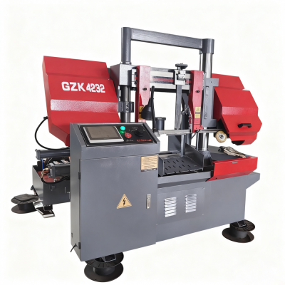 Cnc Fully Automatic Band Saw Machine Gz4232 Band Saw Machine, Rebar Band Saw, Horizontal Band Saw photo-4