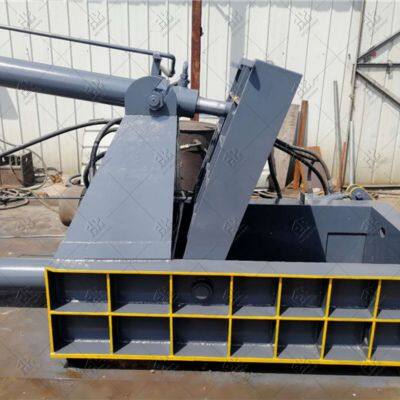 Prensador de metais ferrosos e não ferrosos de alta capacidade para reciclagem de aço, alumínio e fios de cobre