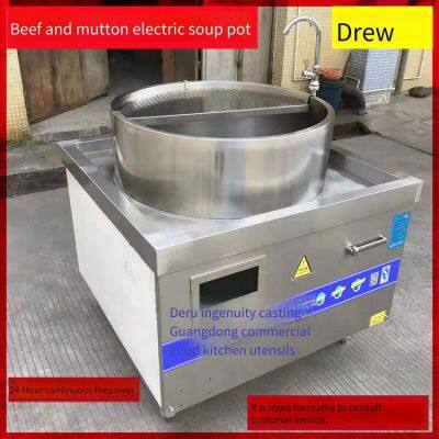 Gas Steam Rice Cabinet, Steam Fish and Seafood Steam Cabinet, Steam Bun and Rice Steamer, 10-tray Steam Box for Canteen Kitchens photo-3