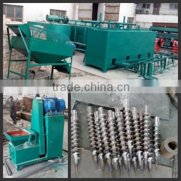 Latest price fire wood briquette making machine/charcoal briquette making machine