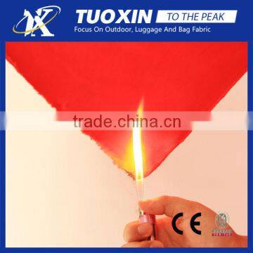 300D flame retardant PVC laminated oxford fabric/fr fabric/flame retardant fabric yard