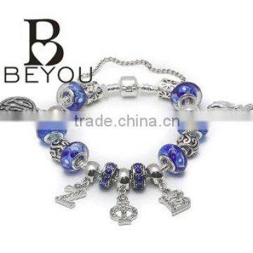 cusotm Sorority PDI Charm Bracelet for Zeta Phi BetaJewelry with Beads And Charm Design bracelet