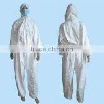 Protection nonwoven surgical gown