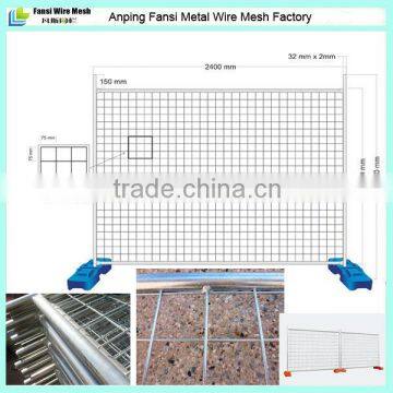 Temporary fencing for playground manufacturers and installers