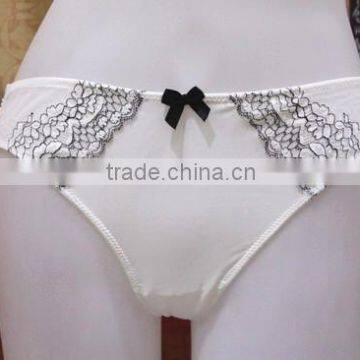 polyamide brief lady panty,hot lace underwear panty