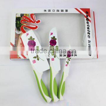 3pcs non-stick kitchen printing knife