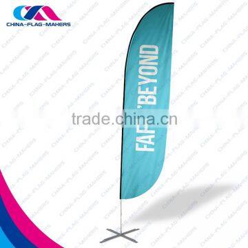 strong advertise feather outdoor and indoor banner flag