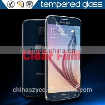 High Quality Ultra Clear Screen Protector for Samsung Galaxy s6 Transparent Screen Guard Protective Film for Samsung s6