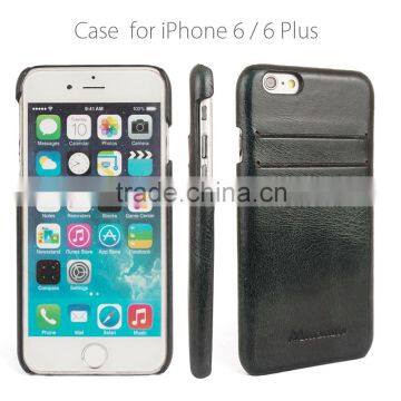 Hot Selling Slim Genuine Leather Mobile Phone Case for Iphone 6s