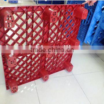 100% Virgin HDPE factory price one way export nestable plastic pallet