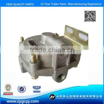 Semi trailer parts gas circuit valve