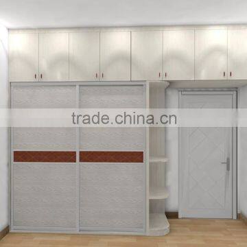 Sliding Door Wooden Custom Bedroom Wardrobe
