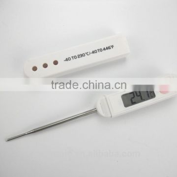 Rapid pocket digital meat thermometer