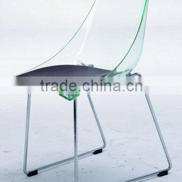 The Cheap Colorful Acrylic Office Chair with Cushion