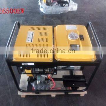 AC Single Phase Key Start DC 160A Double Use Diesel Welding Generator(KDE6500EW) photo-2