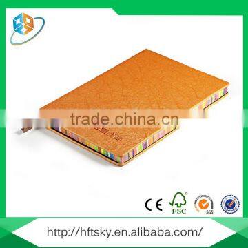 A5 cheap custom genuine business notebook making