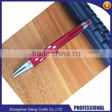 High quality feature ballpoint pen with custom made logo