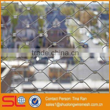 2mmx60mm X-tend Flexible Stainless Steel Wire Mesh Webnet Railing Stays With Perimeter Rope photo-3