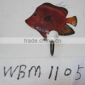 Lwbm11055 fish shape Metal hook