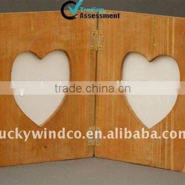 Vintage Industrial Metal Folding Hinged Photo Frame photo-3