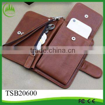 Hot Sale Wholesale High Quality Men Wallet Bag Fashion PU Phone Waterproof Bag