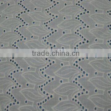 High Quality Product Design Cotton Voile Embroidery Fabric Textile