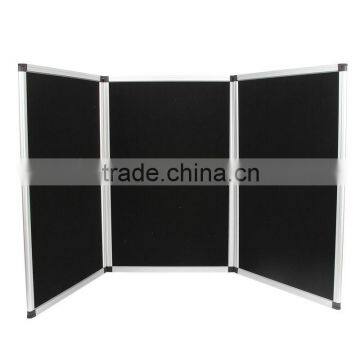 Portable folding panel display for advertising