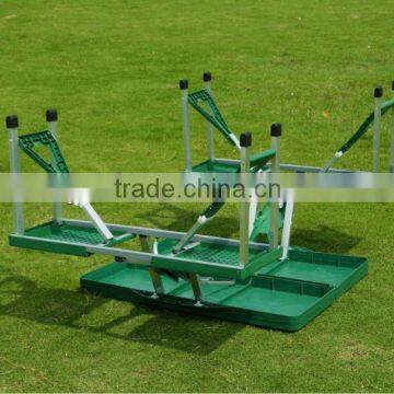 Green Plastic Folding Picnic Table--outdoor Camping Furniture photo-5