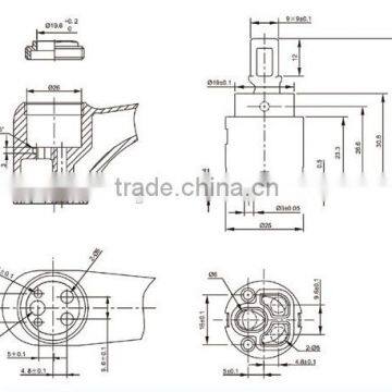 Ceramic Cartridge 22mm 3 Way Divertor