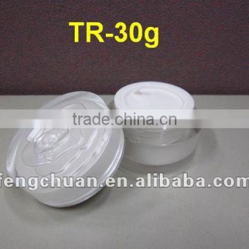 Round Acrylic Cosmetic Jar 30g