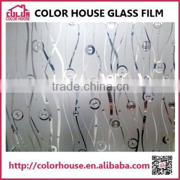 NEW ARRIVAL 3D Pattern Window Film Wholesale Self Adhesive Vinyl Film