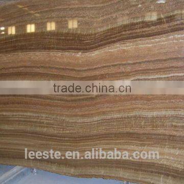 The Cheapest Yellow Wooden Grain Marble Tiles and Slabs photo-3