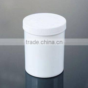 500ml Round PET & PP jar for hair care container jar