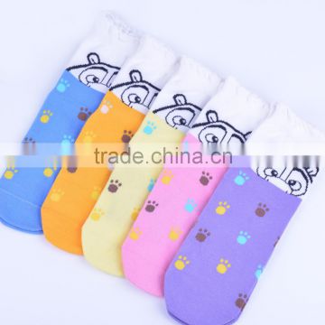 2015 hot selling Boonie Bears beautiful cute bear pattern tube socks for children